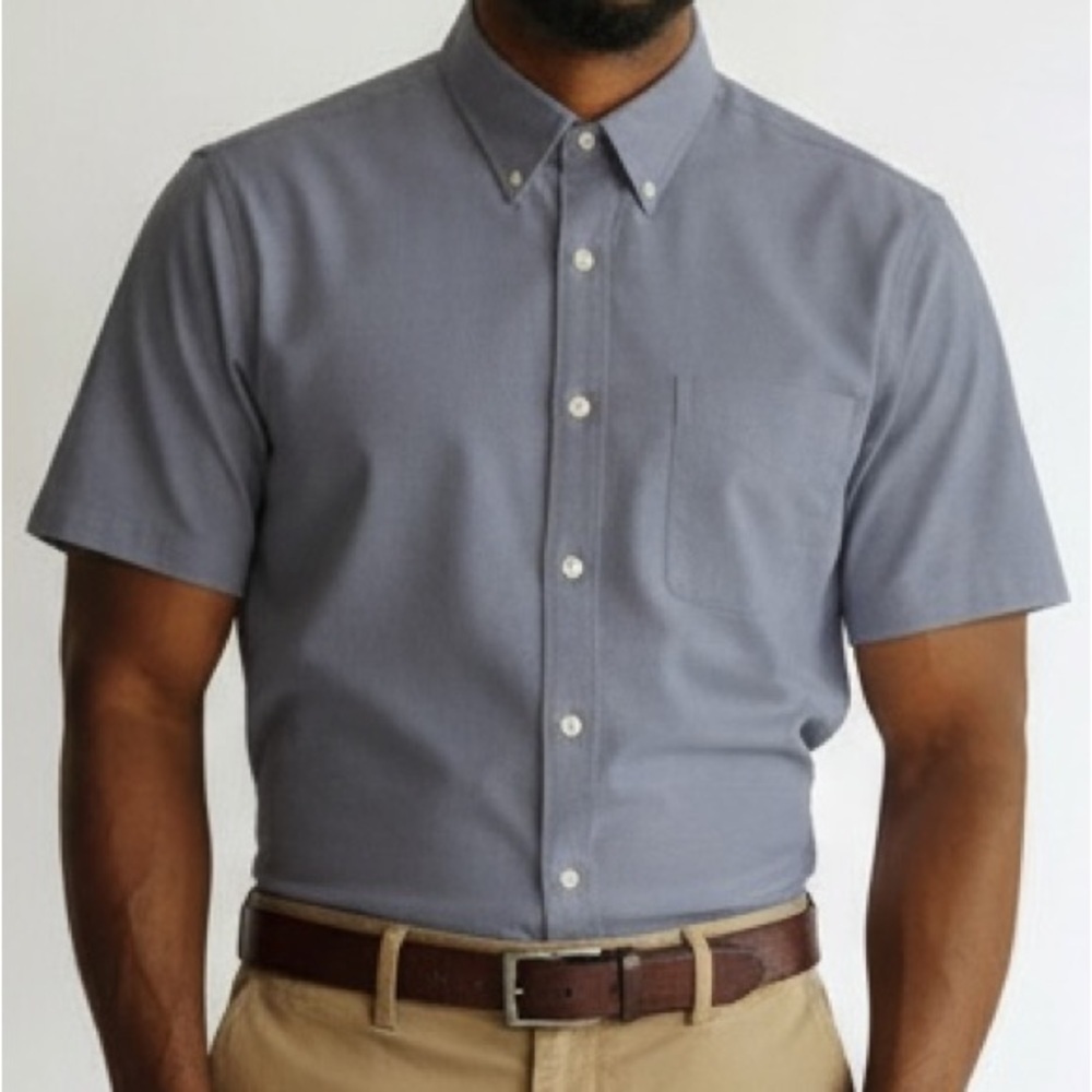 ENRO Since 1919 Men’s Short Sleeve Non-Iron Dress Shirt